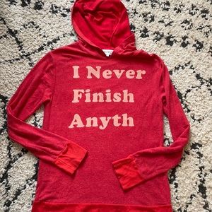 Wild fox I never finish anyth hoodie